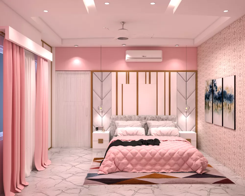 تصميم غرف النوم الفاخرة الاناقة والراحة المترفة